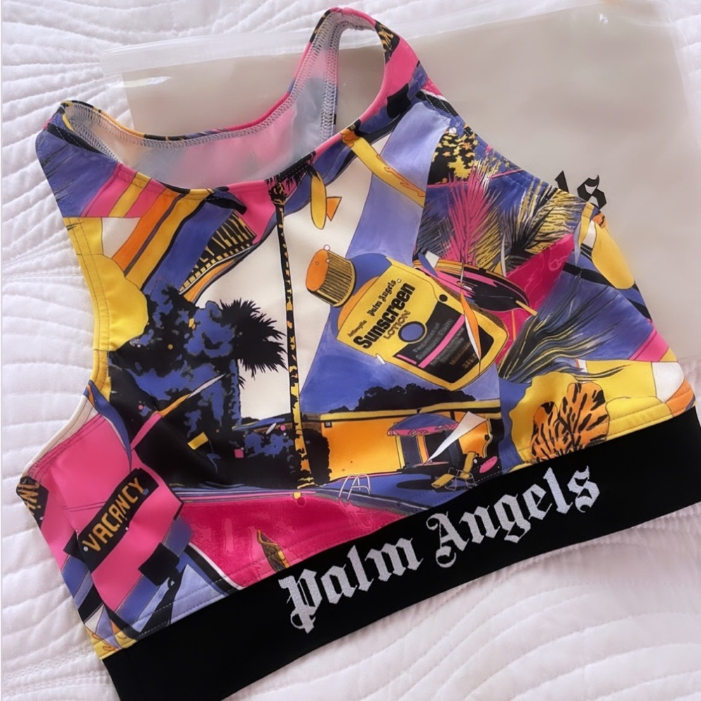 Palm angels sports bra